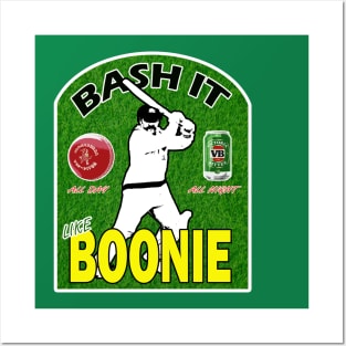 OG CRICKET - David Boon - BASH IT LIKE BOONIE Posters and Art